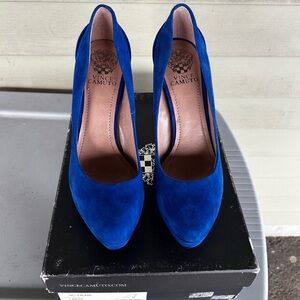Vince Camuto Women's Royal Blue Heels